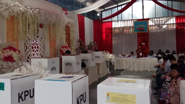 Di TPS Ini Pencoblosan Pemilu 2019 Layaknya Pesta Perkawinan