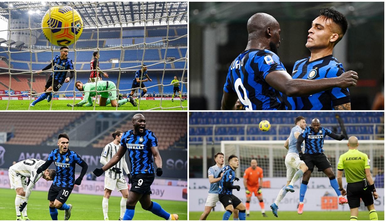 Lautaro Martinez dan Romelu Lukaku kian kompak dan tajam. Teranyar keduanya mencetak gol ke gawang AC Milan pada laga derbi della Madonnina. Jika pasangan ini terus konsisten hingga akhir kompetisi bukan tak mungkin Inter Milan akan meraih Scudetto musim ini.