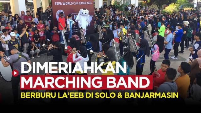 Berita video kemeriahan aktivitas berburu La'eeb di kota Solo dan Banjarmasin pada hari ketiga, Minggu (30/10/22)
