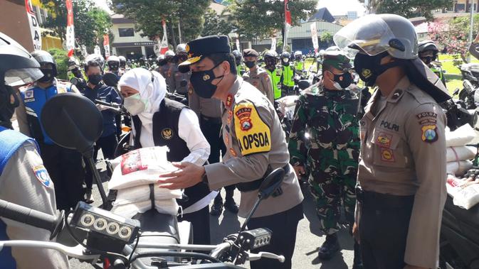Sembako PPKM Darurat Mulai Menyebar di Jawa Timur - Vimarsana News