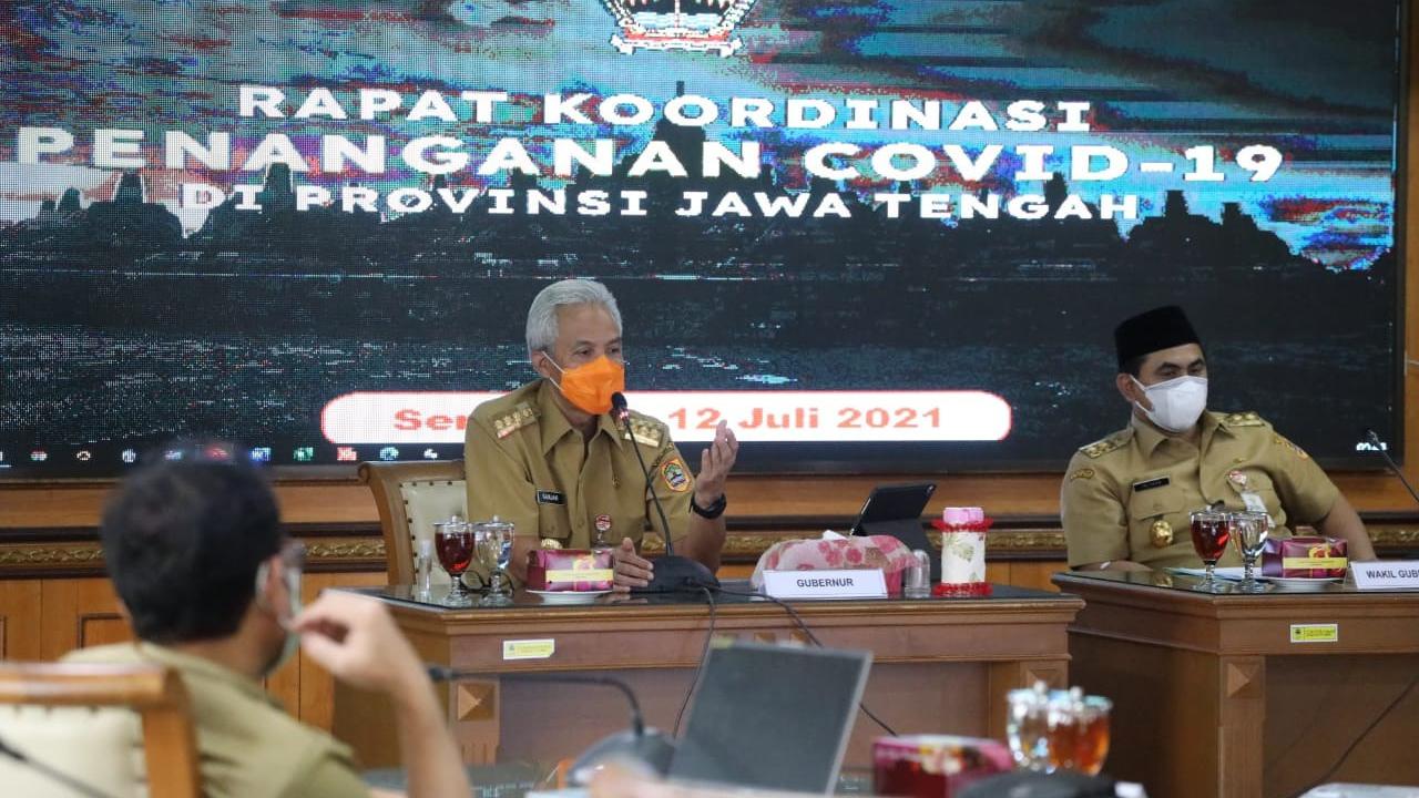 Gubernur Jawa Tengah Ganjar Pranowo