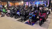 Satu Dekade Yamaha Aerox Dirayakan Meriah, Dibanjiri Modifikasi Anti-Mainstream