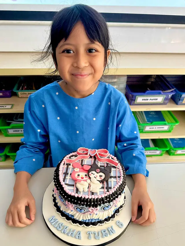 Miskha anak Desta dan Natasha Rizky