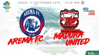 Liga 1 2018 Arema FC Vs Madura United (Bola.com/Adreanus Titus)