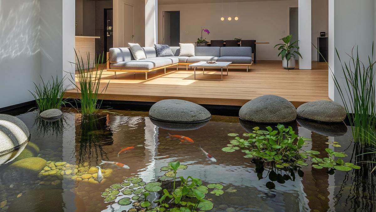 8 Model Kolam Ikan di Ruang Tengah yang Minimalis, Ciptakan Sudut Rumah yang Menenangkan