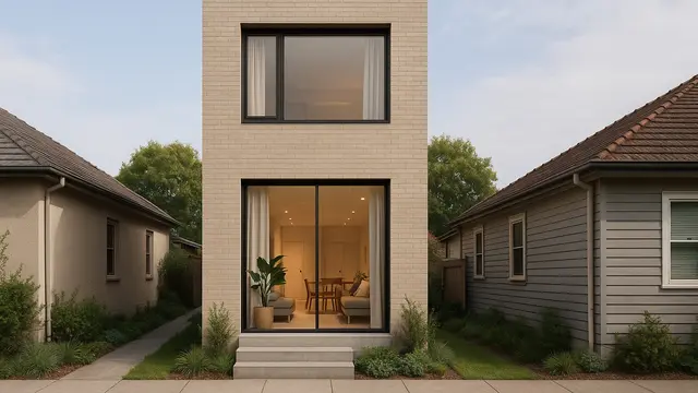 7 Desain Rumah 2 Lantai Mungil Cantik di Lahan Sempit, Tetap Lega dan Nyaman untuk Keluarga