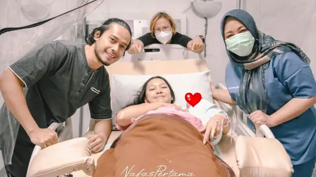 7 Momen Ana Riana Melahirkan Anak Pertama, Penuh Perjuangan dan Haru