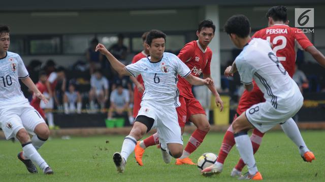 Uji Tanding Lawan Persika, Timnas Jepang U-19 Unggul Tipis
