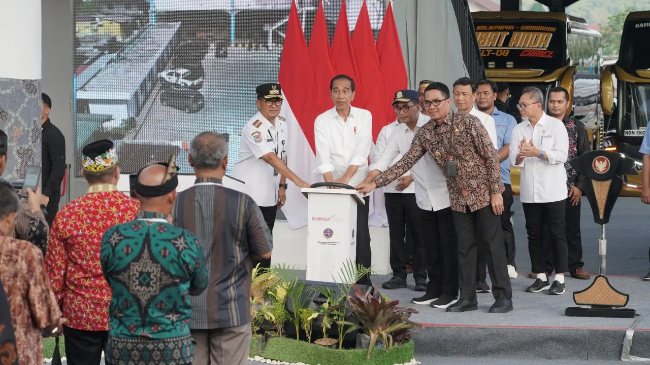 Peresmian Terminal Penumpang Samarinda