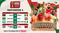 Jadwal Live Streaming AFCON 2025 Qualifiers Matchweek 4 di Vidio