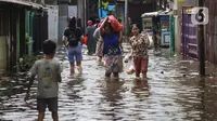 Update Banjir Jakarta: 35 RT dan 1 Ruas Jalan Masih Tergenang pada Kamis Sore Ini