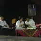 Megawati Soekarnoputri ziarah ke Makam Bung Karno, Blitar. (Liputan6.com/Nanda Perdana Putra)