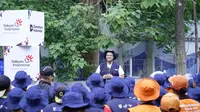 Peringati Hari Sungai dan World Cleanup Day, TelkomGroup Angkut 5,1 Ton Sampah dari Kali Krukut