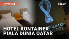 Qatar bersiap menyambut jutaan tamu dari seluruh dunia jelang Piala Dunia 2022. Salah satunya menyiapkan area untuk para fans timnas sepakbola. Seperti sebuah fan village yang dibangun di Doha ini. Fans dapat menyewa hotel kontainer dengan tarif Rp 3...