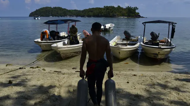 Serunya Menikmati Sensasi Menyelam di Perairan Pulau Weh, Aceh