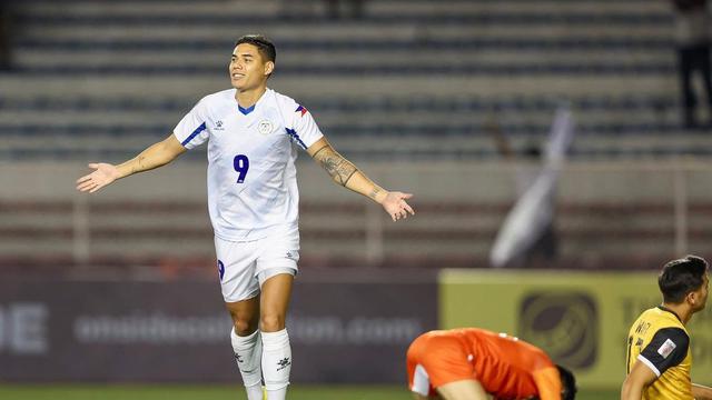 Penyerang Timnas Filipina di Piala AFF 2022, Kenshiro Daniels.