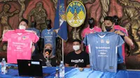 Launching jersey terbaru PSIM Yogyakarta sebelum mengarungi kompetisi Liga 2 musim 2021. (Dok PSIM Yogyakarta)