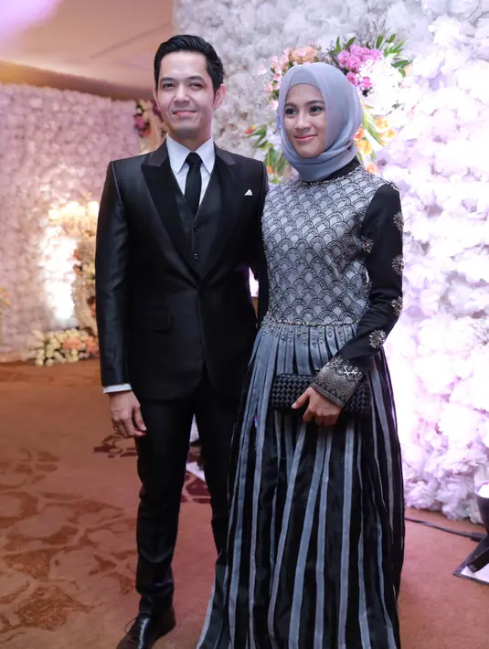 Dude Harlino dan Alyssa Soebandono. (Galih W. Satria/Bintang.com)