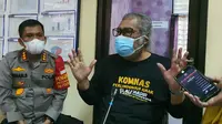 Ketua Komnas PA, Arist Merdeka Sirait saat menyambangi P2TP2A Kota Depok, saat penanganan kasus kekerasan anak. (Liputan6.com/Dicky Agung prihanto) 