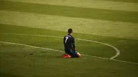 Cristiano Ronaldo di pertandingan Malaga vs Real Madrid (REUTERS/Jon Nazca)