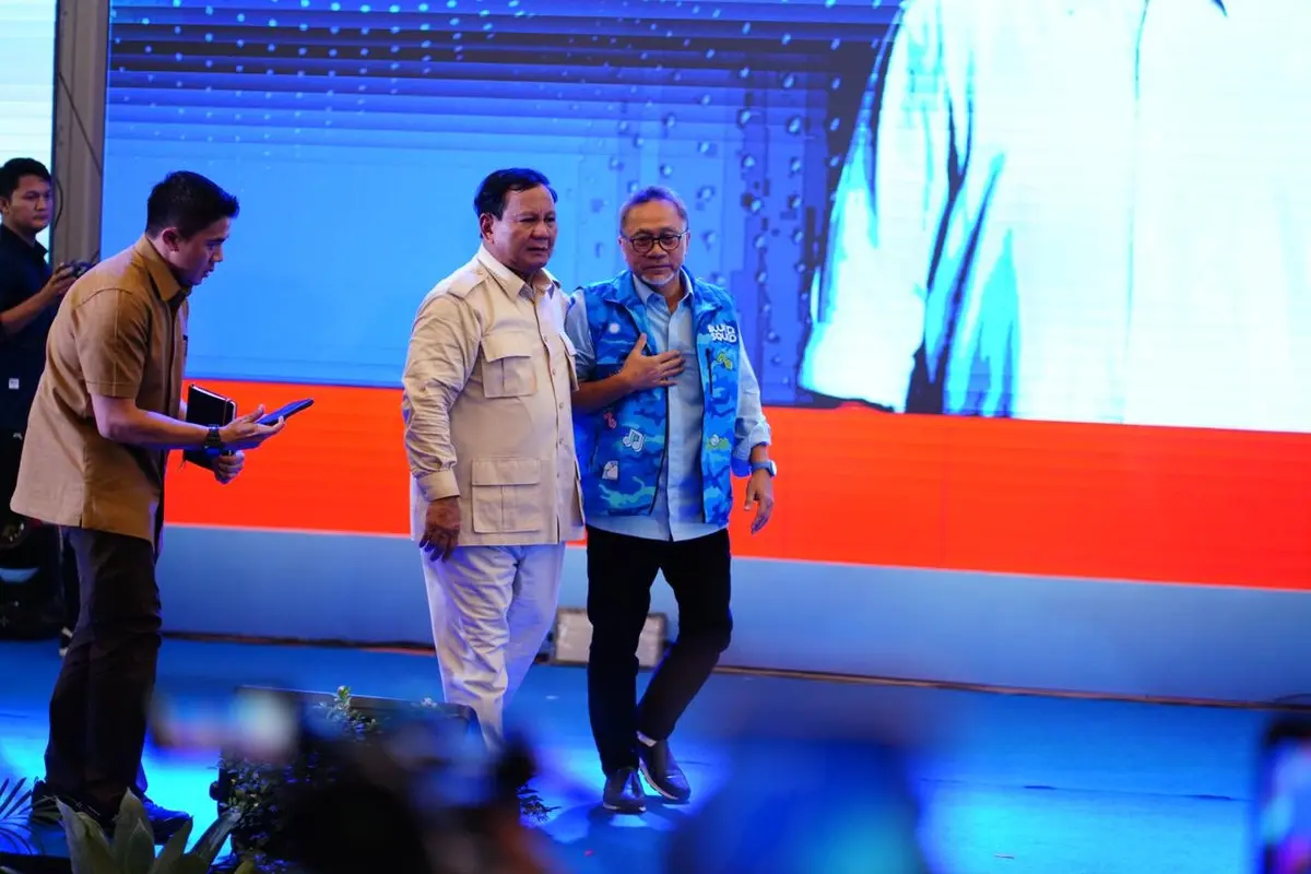 Zulhas Temani Prabowo Kampanye di Lampung