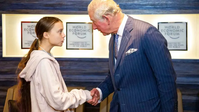Pangeran Charles dan Greta Thunberg