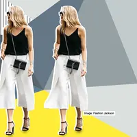 Mix and match celana kulot yang bikin style kece. (Image: Fashion Jackson. DI: Nurman Abdul Hakim)