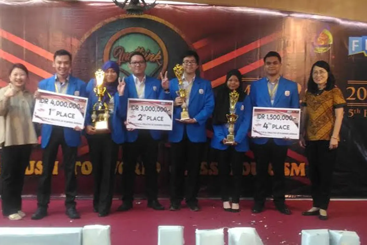 Wow, President University Borong 3 Gelar di Kompetisi Ini!