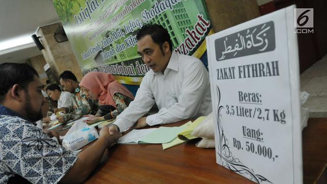 Doa Niat Zakat Fitrah Bagi Diri Sendiri Dan Keluarga Bola Liputan6 Com