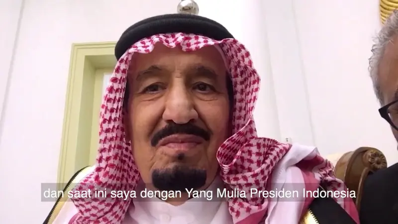 Vlog Jokowi dan Raja Salman