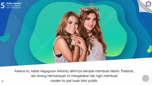 [Bintang] Ashanty dan Aurel Hermansyah