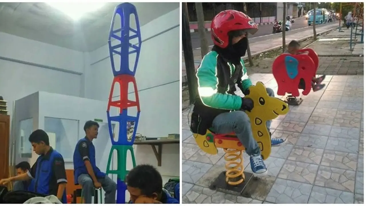 Kelakuan Absurd Saat Orang Gabut Ini Bikin Tepuk Jidat