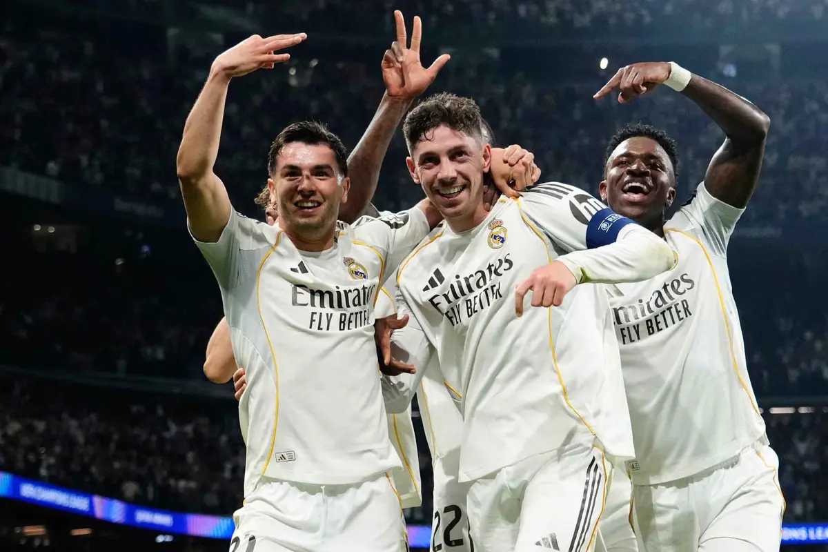 Tiga Gol Federico Valverde Antar Los Blancos Selangkah Lebih Dekat ke Perempat Final Liga Champions 2025/2026