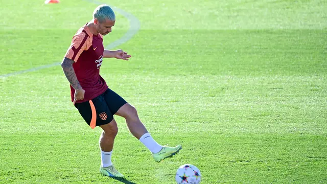 Persiapan Antoine Griezmann Cs Jelang Atletico Madrid Kontra Porto