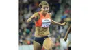  Dafne Schippers adalah juara Eropa 2016 di nomor lari 100m putri. (EPA/Jens Wolf)