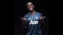 Manchester United meresmikan pembelian Paul Pogba dari Juventus pada Selasa (9/8/2016). Dengan nilai transfer sekitar 100 juta poundsterling, Pogba kini menjadi pemain termahal dunia. (www.manutd.com)