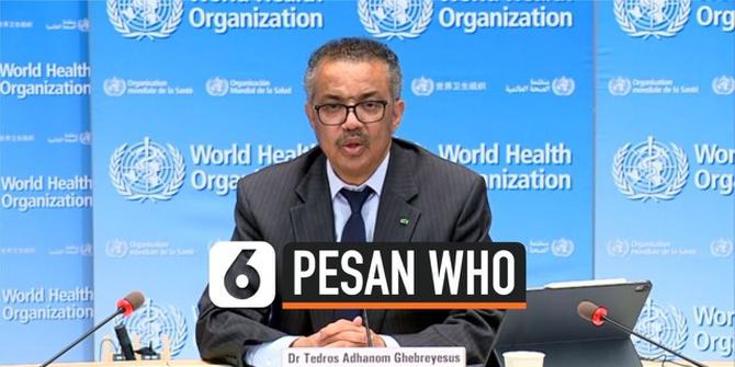 VIDEO: WHO Kecam Pemimpin Negara dengan Pesan Kesehatan Kurang Jelas