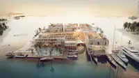 The Floating Venice Resort, Dubai. Foto: CNN Travel