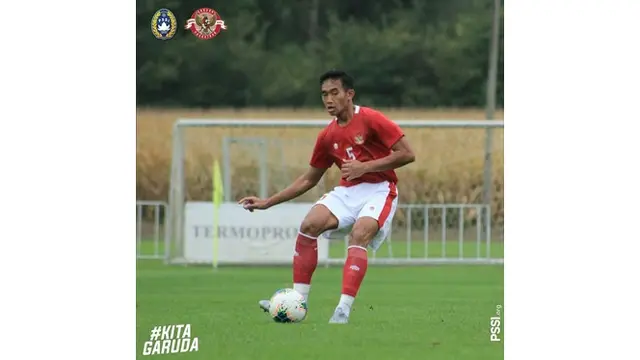 5 Aksi Rizky Ridho saat Uji Coba Timnas U-19 di Kroasia, Pemain Andalan
