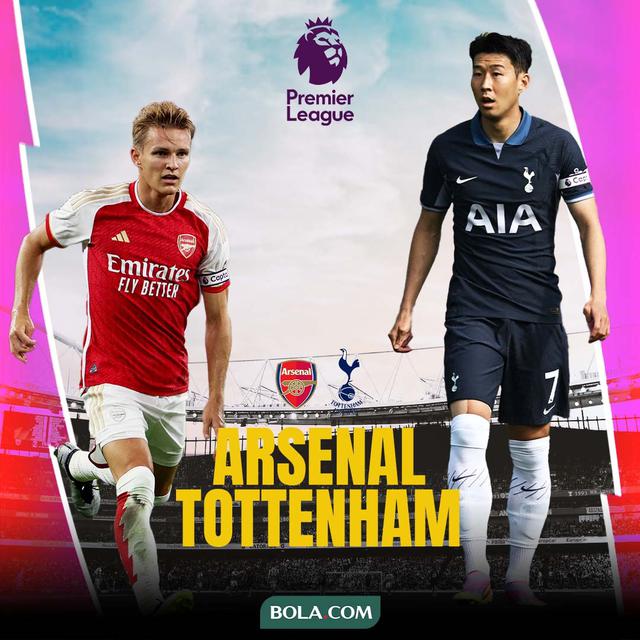 Premier League - Arsenal Vs Tottenham Hotspur - Martin Odegaard Vs Son Heung-min