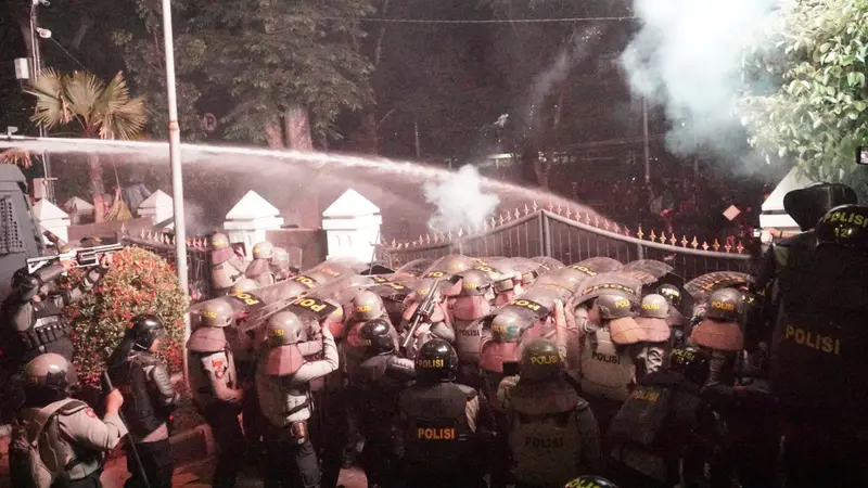 Demo mahasiswa di Bandung