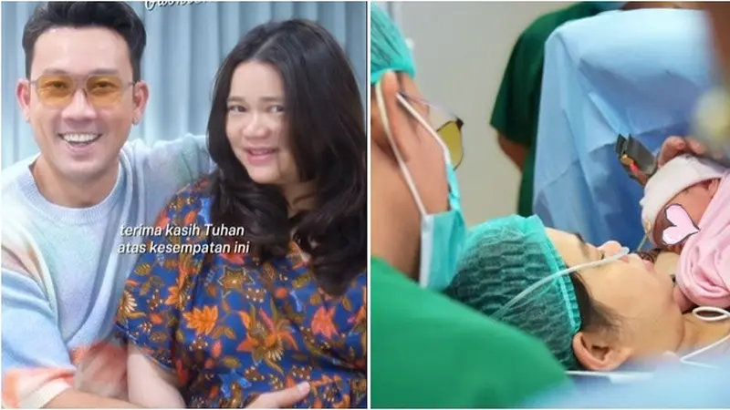 7 Momen Persalinan Anak Pertama Istri Denny Sumargo, Berlangsung Penuh Haru