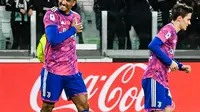 Danilo mencetak gol kemenangan Juventus atas Udinese di  Allianz Stadium pada lanjutan Liga Italia.