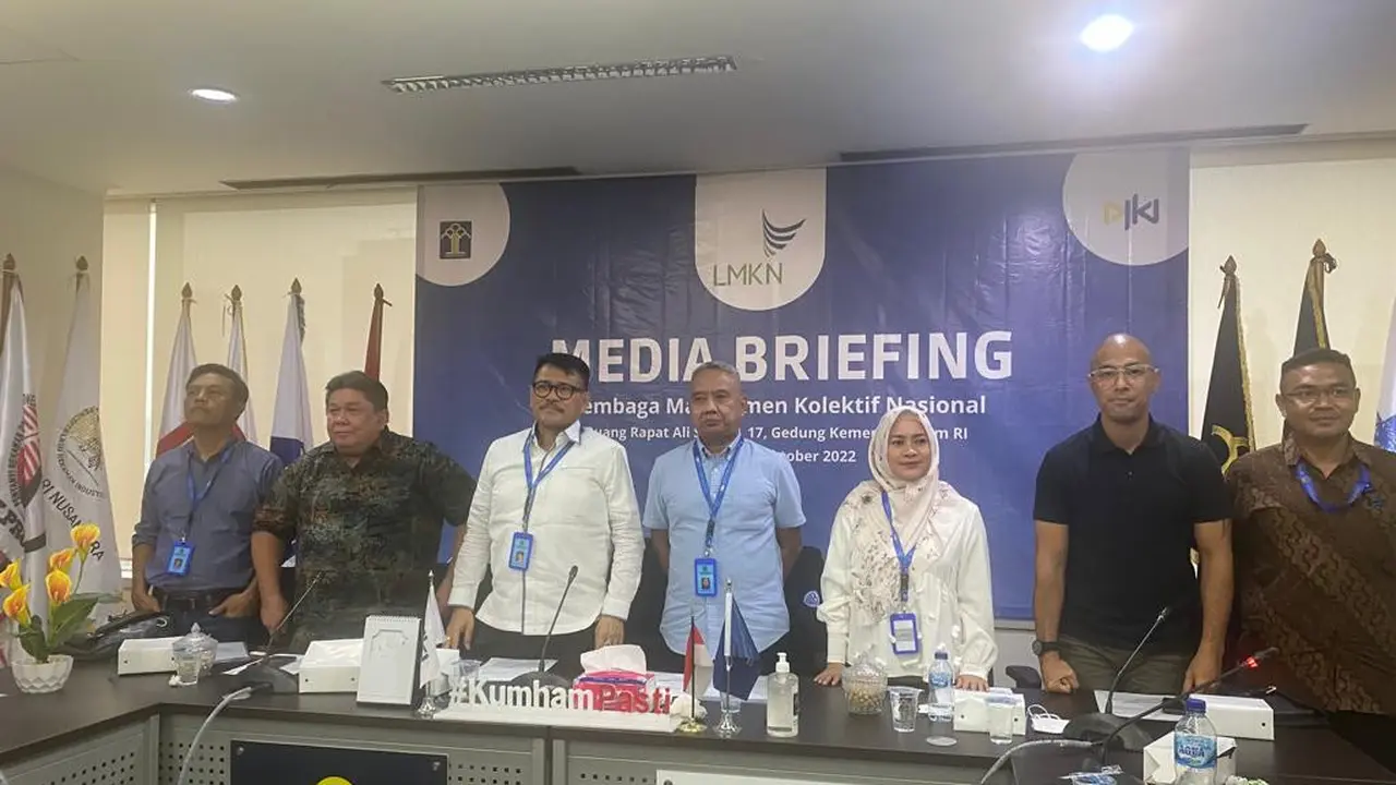 Media briefing media bersama LMKN