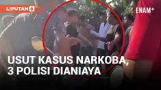 3 Polisi Dianiaya saat Usut Kasus Narkoba