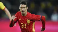 Striker tim nasional Spanyol, Aritz Aduriz. (AFP/Daniel Mihailescu)