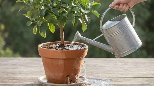 Cara Membuat Pohon Jeruk dalam Pot Cepat Berbuah dan Buahnya Lebih Lebat
