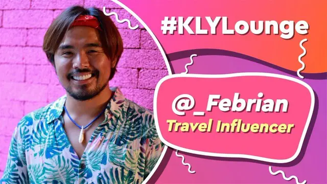 KLY Lounge kali ini kedatengan seorang travel blogger yang seru banget, Febraian. Dia cerita soal pengalamannya jalan-jalan dan gimana menjadi seorang travel blogger.