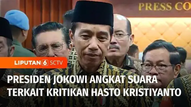 VIDEO: Presiden Jokowi Jawab Kritik Sekjen PDIP Hasto Kristiyanto Soal Proyek Food Estate