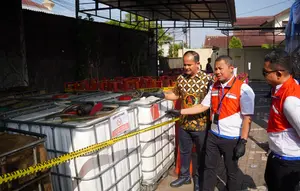Gudang Solar Subsidi di Cilacap Digerebek, 10 Ribu Liter Disita